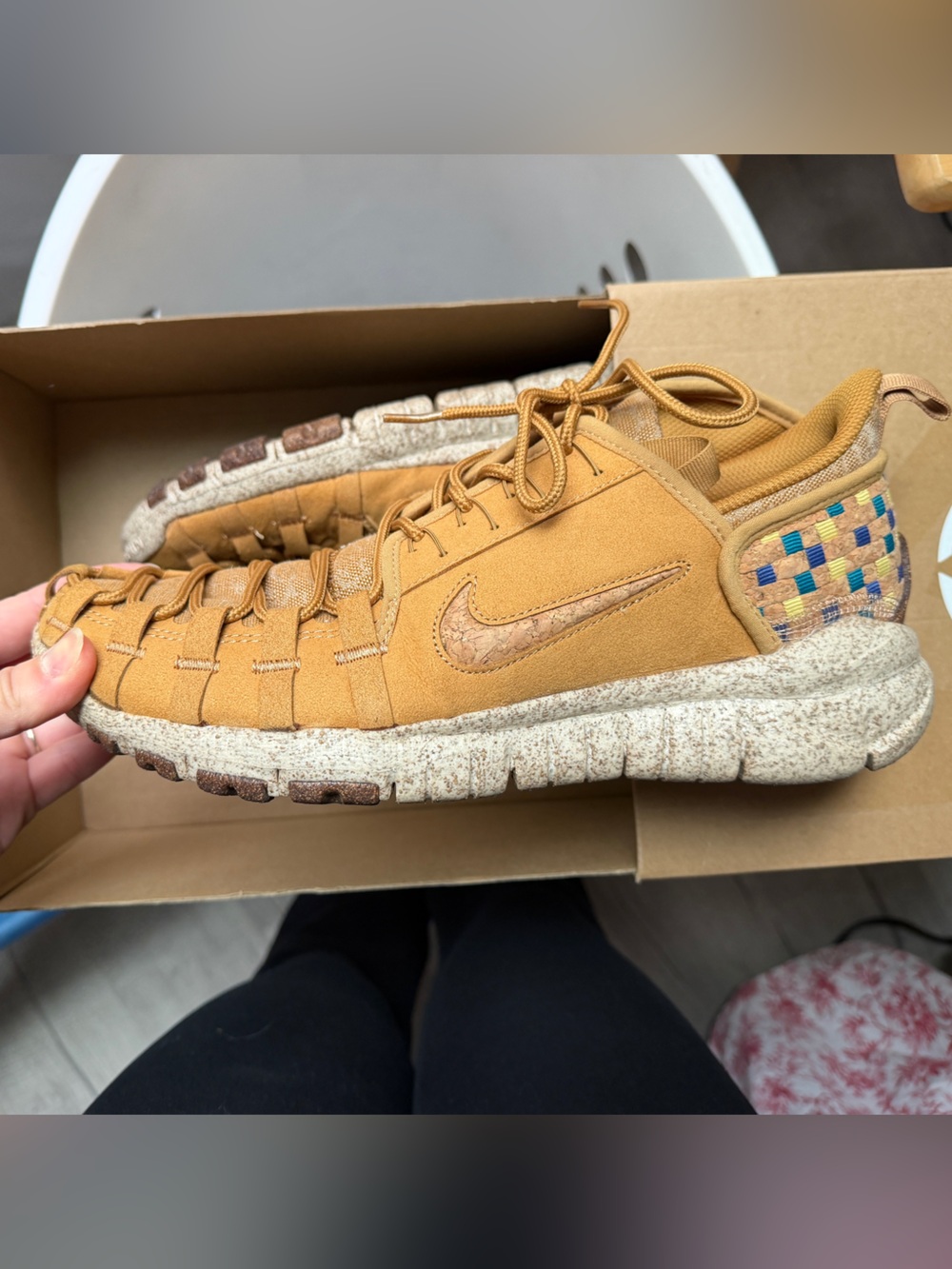 Nike Free Crater Trail MOC SP Wheat/ men’s 10 / like new